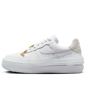 Nike �i�C�L ���f�B�[�X �X�j�[�J�[ �y(WMNS) Nike Air Force 1 Low Plt Af Orm Bling 'White Metallic Gold Summit White' FB8473-100�z �T�C�Y US_5(22.0cm)