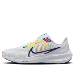 Nike �i�C�L ���f�B�[�X �X�j�[�J�[ �y(WMNS) Nike Pegasus 40 'White Deep Royal Blue' DV3854-105�z �T�C�Y US_W_10