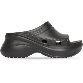 Balenciaga バレンシアガ メンズ スニーカー 【Balenciaga x Crocs Pool Slide Sandals】 サイズ EU_46(31.0cm) Black
