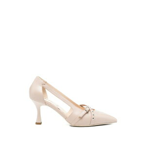 �l�� �W�����f�B�[�j ���f�B�[�X �p���v�X �V���[�Y Studded-strap pumps Pink