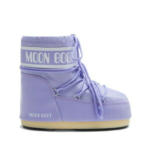 ���[���u�[�c ���f�B�[�X �u�[�c �V���[�Y Moon lace-up snow boots Purple