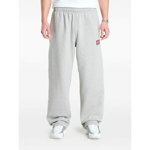 �i�C�L �����Y �J�W���A���p���c �{�g���X Solo swoosh open-hem track pants Grey