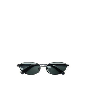 �W���N�G���X ���f�B�[�X �T���O���X���A�C�E�F�A �A�N�Z�T���[ Alba oval-frame sunglasses Black
