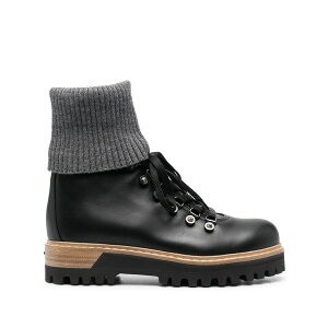 �� �V�� ���f�B�[�X �u�[�c �V���[�Y St. moritz ankle boots Black