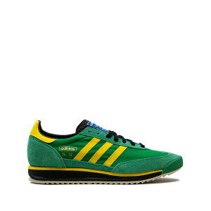 �A�f�B�_�X �����Y �X�j�[�J�[ �V���[�Y Sl 72 rs green yellow sneakers Green