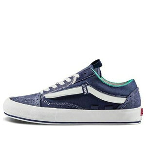 Vans バンズ メンズ スニーカー 【Vans Old Skool Cap LX Deep Blue Unisex VN0A45K1VZU】 サイズ US_8.5(26.5cm)
