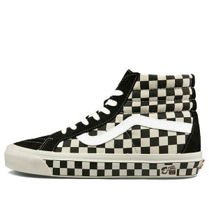 Vans �o���Y �����Y �X�j�[�J�[ �yVans SK8-HI 38 DX 'Anaheim Factory - Checker Combo' VN0A38GF2U7�z �T�C�Y US_9(27.0cm)