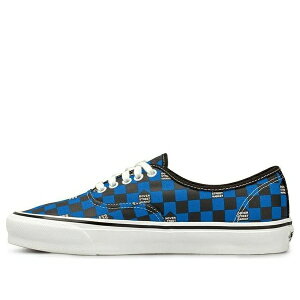 Vans �o���Y �����Y �X�j�[�J�[ �yVans Dover Street Market x OG Authentic LX 'DSM Checkerboard - Blue Black' VN0A4BV95B3�z �T�C�Y US_M_4