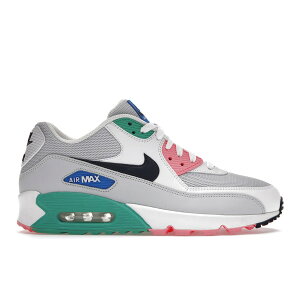 Nike �i�C�L �����Y �X�j�[�J�[ �yNike Air Max 90 South Beach�z �T�C�Y US_10.5(28.5cm) White/Obsidian-Pure Platinum-Blue Nebula