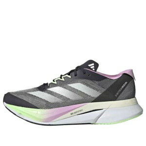 adidas �A�f�B�_�X �����Y �X�j�[�J�[ �yadidas Adizero Boston 12 'Black Green Spark' IG3319�z �T�C�Y US_10.5(28.5cm)