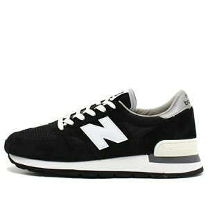 New Balance �j���[�o�����X �����Y �X�j�[�J�[ �yNew Balance 990v1 'Black White' M990BLK�z �T�C�Y US_9.5(27.5cm)