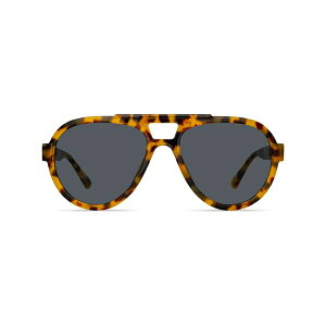 �����_ �t�@���[ ���f�B�[�X �T���O���X���A�C�E�F�A �A�N�Z�T���[ Jurgen navigator-frame sunglasses Brown