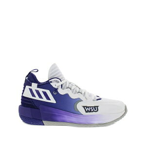 �A�f�B�_�X �����Y �X�j�[�J�[ �V���[�Y Dame 7 extply weber state university sneakers Purple