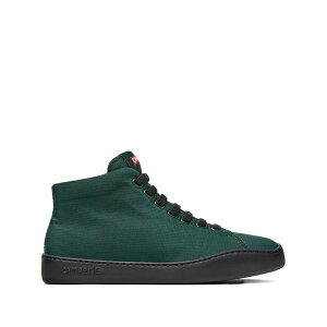 �J���y�[�� ���f�B�[�X �X�j�[�J�[ �V���[�Y Peu touring lace-up high-top sneakers Green