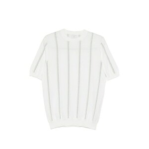 �C���u���e�B �����Y �j�b�g&�Z�[�^�[ �A�E�^�[ Round-neck striped sweater Neutrals