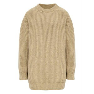 �}���^���}���W�F�� ���f�B�[�X �����s�[�X �g�b�v�X Ribbed crewneck mini dress Neutrals
