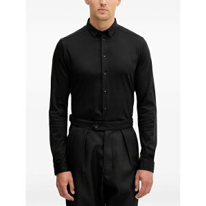 ���X ���b�V�� �����Y �V���c �g�b�v�X Mmgmarco buttoned shirt Black