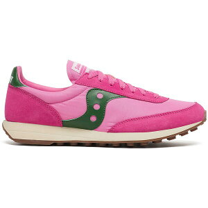 Saucony TbJj[ Y Xj[J[ ySaucony Trainer 80 Pink Forestz TCY US_7(25.0cm) Pink/Forest