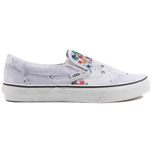 Vans �o���Y �����Y �X�j�[�J�[ �yVans Classic Slip-On MOCA Brenna Youngblood�z �T�C�Y US_5(23.0cm) Brenna Youngblood/True White