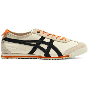 Onitsuka Tiger �I�j�c�J�^�C�K�[ �����Y �X�j�[�J�[ �yOnitsuka Tiger Mexico 66 SD Vintage Cream Black Orange�z �T�C�Y US_6.5(24.5cm) Cream/Black