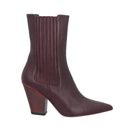 【送料無料】 エヌキューブ レディース ブーツ シューズ Ankle boots Deep purple