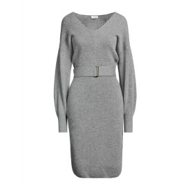 【送料無料】 アグノラ レディース ワンピース トップス Midi dresses Grey