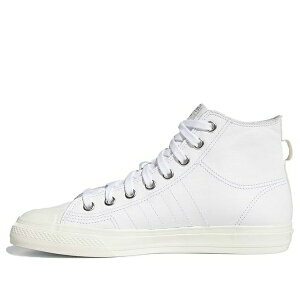 adidas �A�f�B�_�X �����Y �X�j�[�J�[ �yadidas Nizza Hi RF 'Cloud White' FW4244�z �T�C�Y US_8(26.0cm)