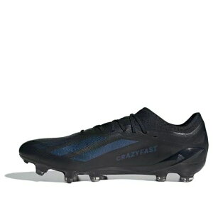 adidas �A�f�B�_�X �����Y �X�j�[�J�[ �yadidas X Crazyfast.1 FG 'Core Black Blue' GY7417�z �T�C�Y US_12.5(30.5cm)