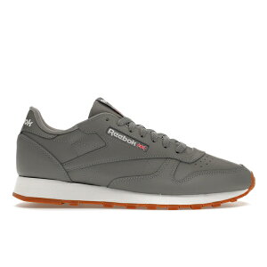 Reebok ���[�{�b�N �����Y �X�j�[�J�[ �yReebok Classic Leather Pure Grey Gum�z �T�C�Y US_M_14 Pure Grey 5/Ftwr White/Reebok Rubber Gum-03