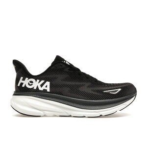 Hoka One One �z�J�I�l�I�l �����Y �X�j�[�J�[ �yHoka One One Clifton 9 Black White�z �T�C�Y US_12.5(30.5cm) Black/White