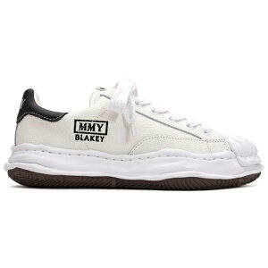 Maison Mihara Yasuhiro �~�n�����X�q�� �����Y �X�j�[�J�[ �yMaison Mihara Yasuhiro Blakey OG Sole Embossed Leather Low White�z �T�C�Y US_9(27.0cm) White