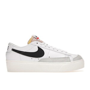 Nike iCL fB[X Xj[J[ yNike Blazer Low Platform White Black (Women's)z TCY US_9(26.0cm) White/Black-Sail-Team Orange