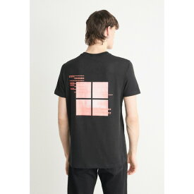 ボス メンズ Tシャツ トップス TEEBERO 2 - Print T-shirt - black