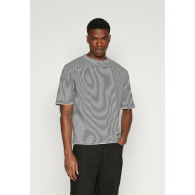 ラルディーニ メンズ Tシャツ トップス MAGLIA UOMO - Print T-shirt - black/white