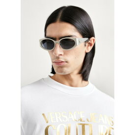 ヴェルサーチ メンズ サングラス・アイウェア アクセサリー UNISEX - Sunglasses - matte silver-coloured