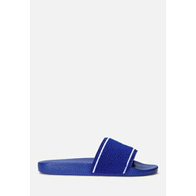 ラルフローレン メンズ サンダル シューズ SLIDE - Slippers - royal blue/white