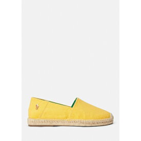 ラルフローレン メンズ サンダル シューズ CEVIO WASHED CANVAS ESPADRILLE - Espadrilles - yellow