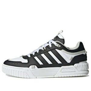 adidas �A�f�B�_�X �����Y �X�j�[�J�[ �yadidas neo D-Pad 'Black White' IG7586�z �T�C�Y US_5.5(23.5cm)
