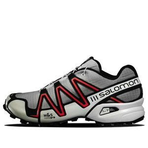 SALOMON �T������ �����Y �X�j�[�J�[ �ySALOMON Speedcross 3 ADV 'Gray Black Red' 412525�z �T�C�Y US_9.5(27.5cm)