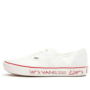 Vans �o���Y �����Y �X�j�[�J�[ �yVans Penn x ComfyCush Authentic 'Blanc De Blanc Red' VN0A3WM748C�z �T�C�Y US_9(27.0cm)