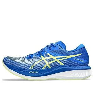 ASICS �A�V�b�N�X �����Y �X�j�[�J�[ �yASICS Magic Speed 3 'Illusion Blue Glow Yellow' 1011B703-400�z �T�C�Y US_11.5(29.5cm)