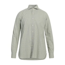 【送料無料】 ルイジ ボレッリ ナポリ メンズ シャツ トップス Shirts Green