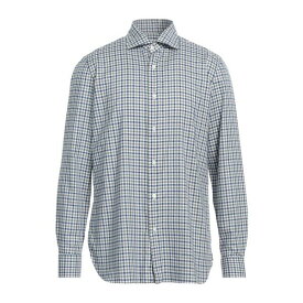 【送料無料】 ルイジ ボレッリ ナポリ メンズ シャツ トップス Shirts Blue