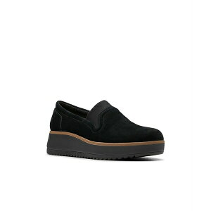 N[NX fB[X T_ V[Y Women's Collection Zylah Sky Shoes Black Suede