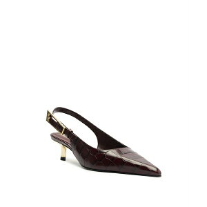 Vbc fB[X q[ V[Y Women's Ciara Slingback Kitten Heel Pumps Red