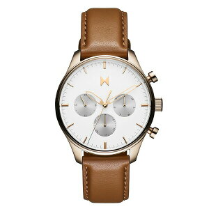 GuCGeB[ Y rv ANZT[ Men's Airhawk Tan Leather Strap Watch 42mm Tan