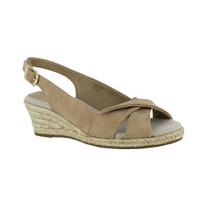 C[W[Xg[g fB[X T_ V[Y Maureen Espadrille Slingback Sandals Beige