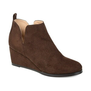 W[j[RNV fB[X u[c V[Y Women's Mylee Wedge Booties Brown