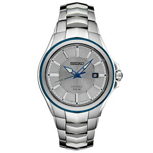 ZCR[ fB[X rv ANZT[ Men's Coutura Solar Gray Stainless Steel Bracelet Watch 42.5mm Silver