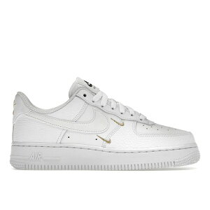 Nike �i�C�L ���f�B�[�X �X�j�[�J�[ �yNike Air Force 1 Low 07 Essential White Metallic Gold (Women's)�z �T�C�Y US_6(23.0cm) White/Metallic Gold/Black/White